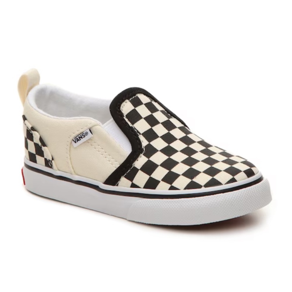Toddler Checkered Vans.